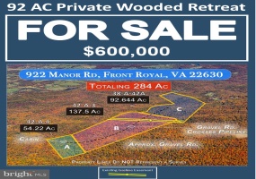 MANOR RD, FRONT ROYAL, Virginia 22630, ,Farm,For Sale,MANOR RD,VACL2003462 MLS # VACL2003462 MANOR RD, FRONT ROYAL, Virginia 22630, ,Farm,For Sale,MANOR RD,VACL2003462 MLS # VACL2003462