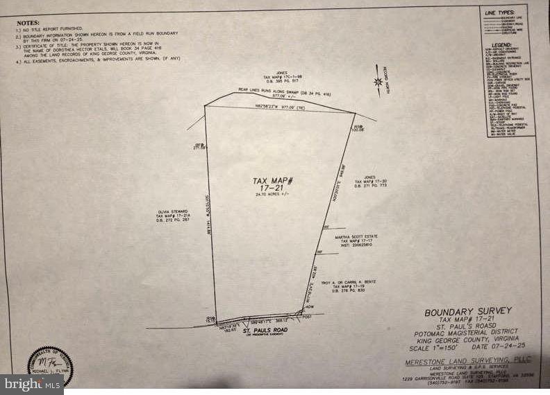 (TAX MAP 17-21) SAINT PAUL RD, KING GEORGE, Virginia 22485, ,Land,For Sale,(TAX MAP 17-21) SAINT PAUL RD,VAKG2006544 MLS # VAKG2006544 (TAX MAP 17-21) SAINT PAUL RD, KING GEORGE, Virginia 22485, ,Land,For Sale,(TAX MAP 17-21) SAINT PAUL RD,VAKG2006544 MLS # VAKG2006544