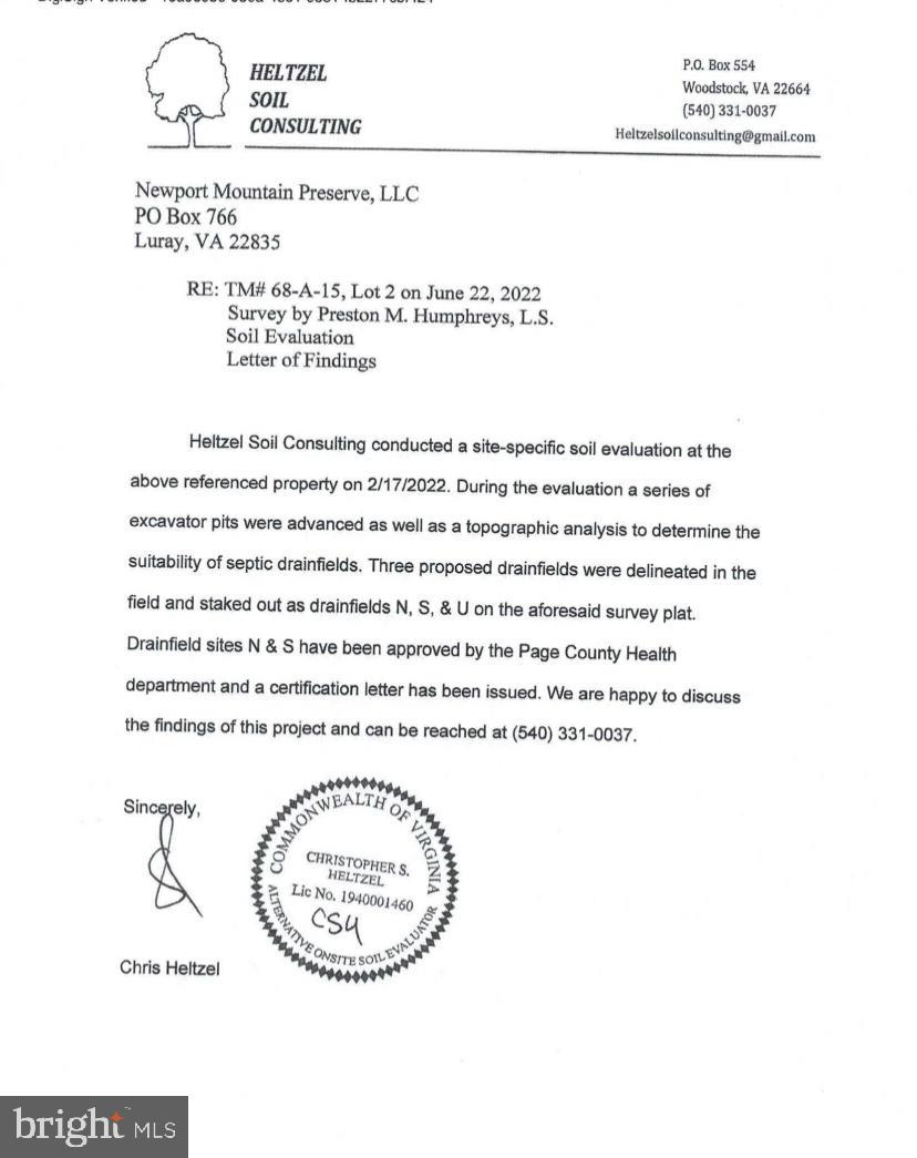 LOT 2 GALLOWAY SPRING LN, STANLEY, Virginia 22851, ,Land,For Sale,LOT 2 GALLOWAY SPRING LN,VAPA2005608 MLS # VAPA2005608