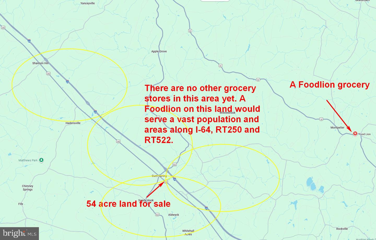 00 BROAD ST, GUM SPRING, Virginia 23065, ,Farm,For Sale,00 BROAD ST,VALA2009108 MLS # VALA2009108