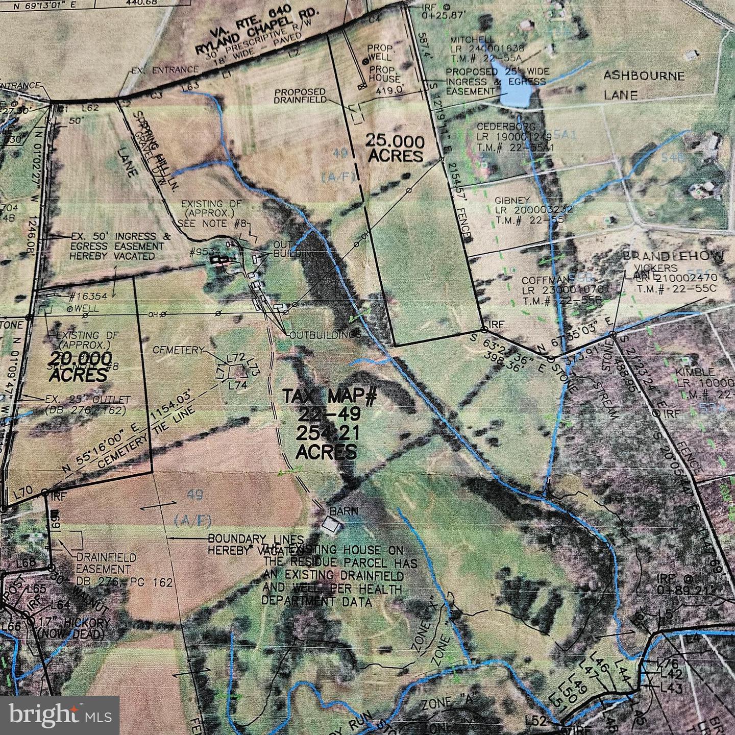 0 RYLAND CHAPEL RD, RIXEYVILLE, Virginia 22737, ,Land,For Sale,0 RYLAND CHAPEL RD,VACU2012446 MLS # VACU2012446