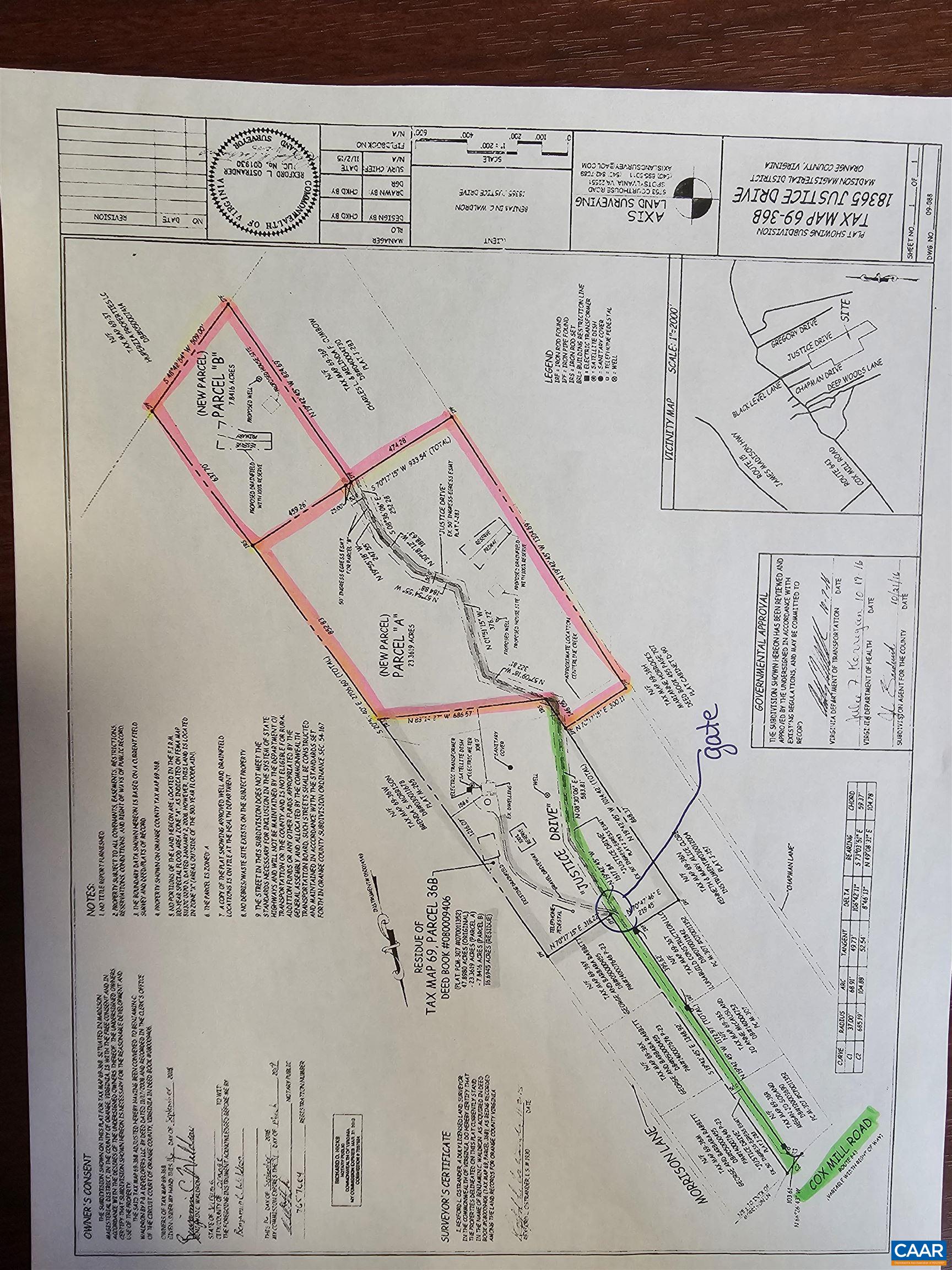0 JUSTICE DR, GORDONSVILLE, Virginia 22942, ,Land,14,0 JUSTICE DR,674397 MLS # 674397