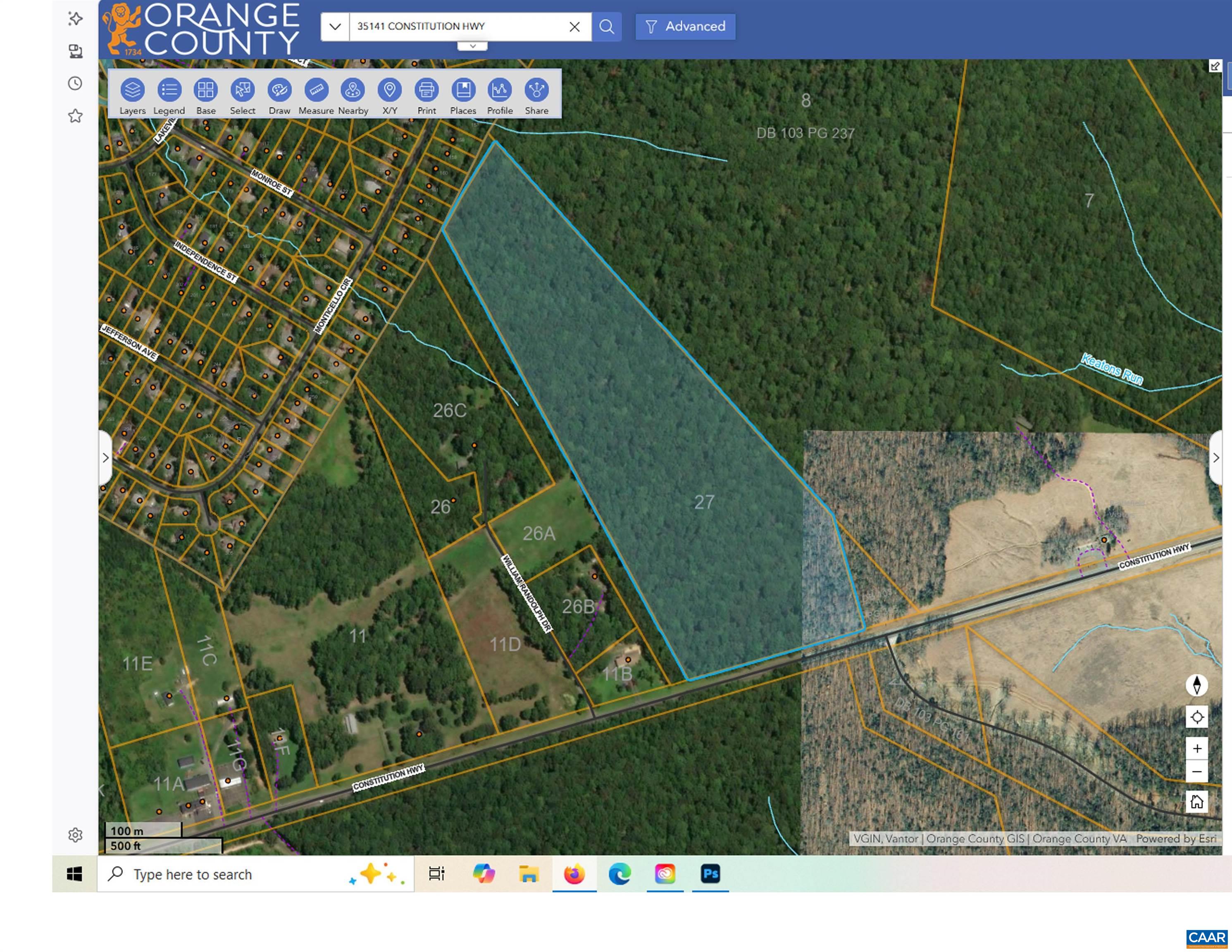0 CONSTITUTION HWY, LOCUST GROVE, Virginia 22508, ,Land,14,0 CONSTITUTION HWY,679933 MLS # 679933